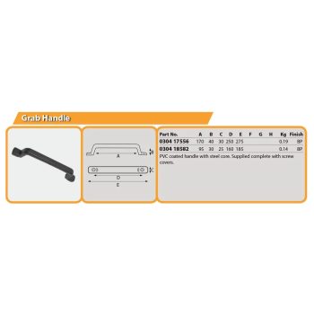 Grab Handle  170mm - Image 2