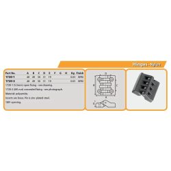 Nylon Hinge