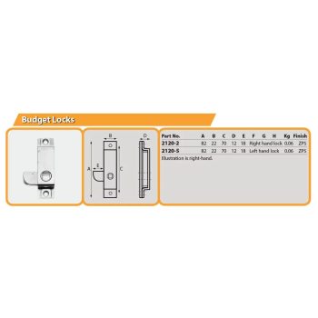 Budget Lock  R/H - Image 2