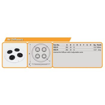 Air Diffuser - White - Image 2