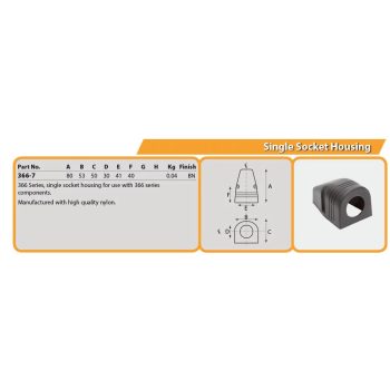 Single Socket Housing - Image 2