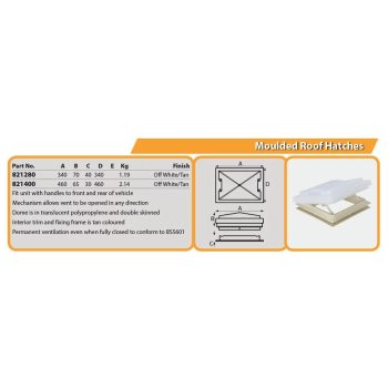 Roof Hatch -460mm - Image 2