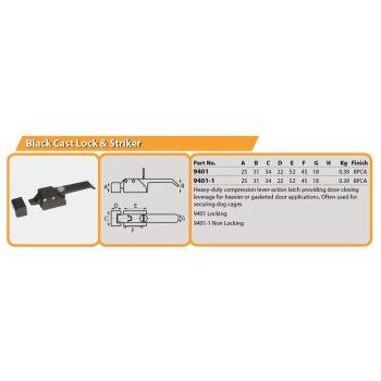 Lock & Striker Black Unique Key - Image 2