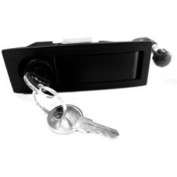 NOW WITH UNIQUE KEY  Replacement Flush Latch Locking, Dog Cage, Horse Box, Not CH751 key.