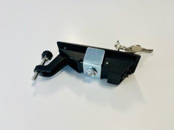 NOW WITH UNIQUE KEY  Replacement Flush Latch Locking, Dog Cage, Horse Box, Not CH751 key. - Image 3