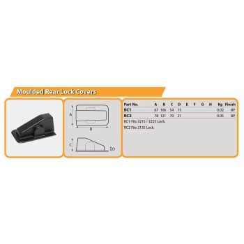 Rear Lock Cover - Image 2