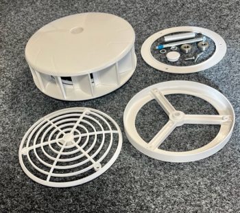 Air Vent - White  Wind Driven - Image 2