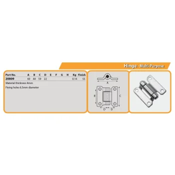 Hinge Stainless Steel - Image 2