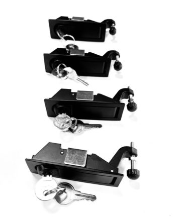 4 x Compression latch Locking (Standard key)