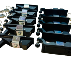 10 x Compression Latch Locking (Standard key)