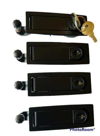 NOW WITH UNIQUE KEY 4 x Replacement Flush Latch Lock Not CH751 Key.