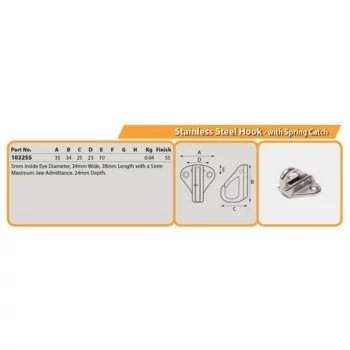 Spring Loaded Coat Hook - Image 4